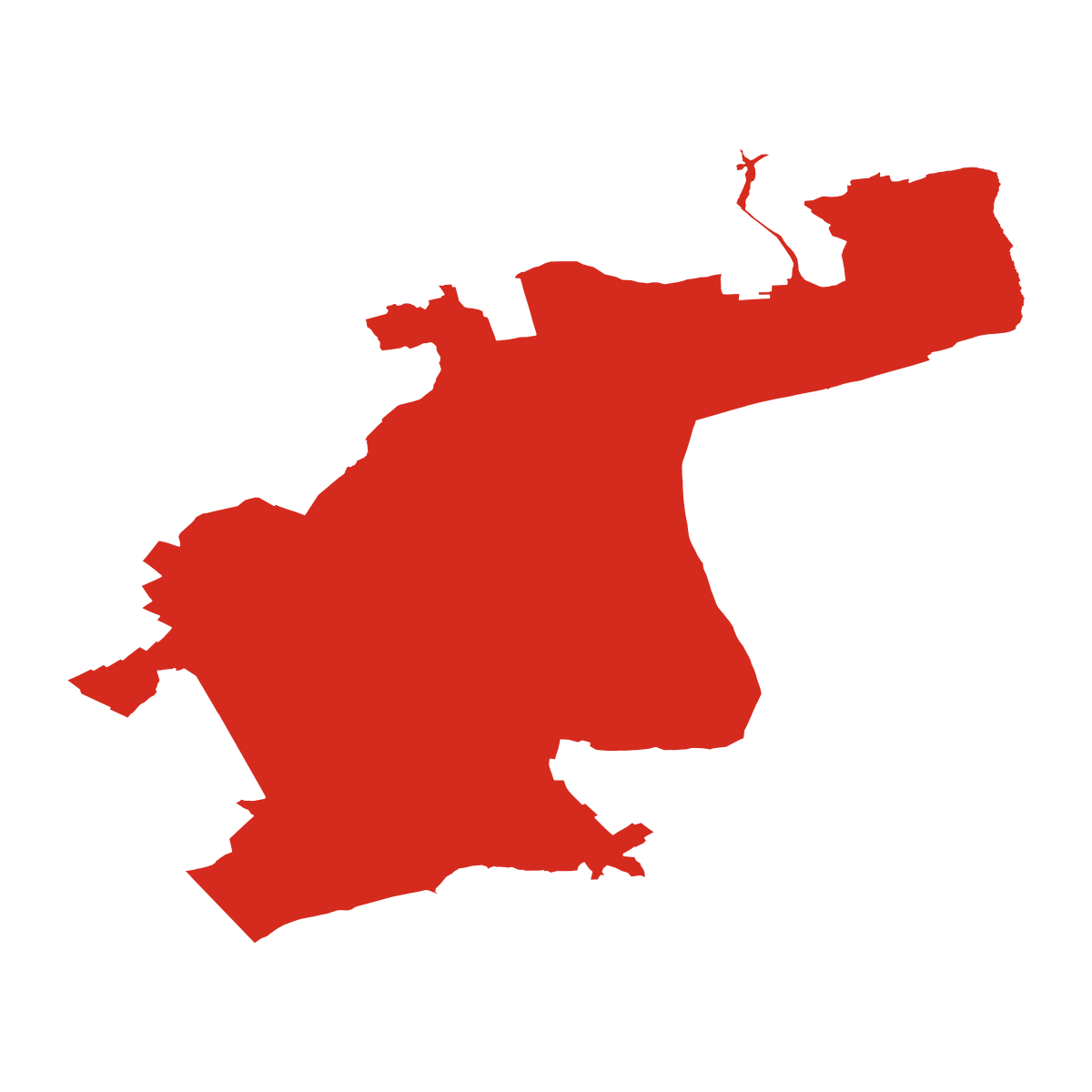 Podhoří boundary map