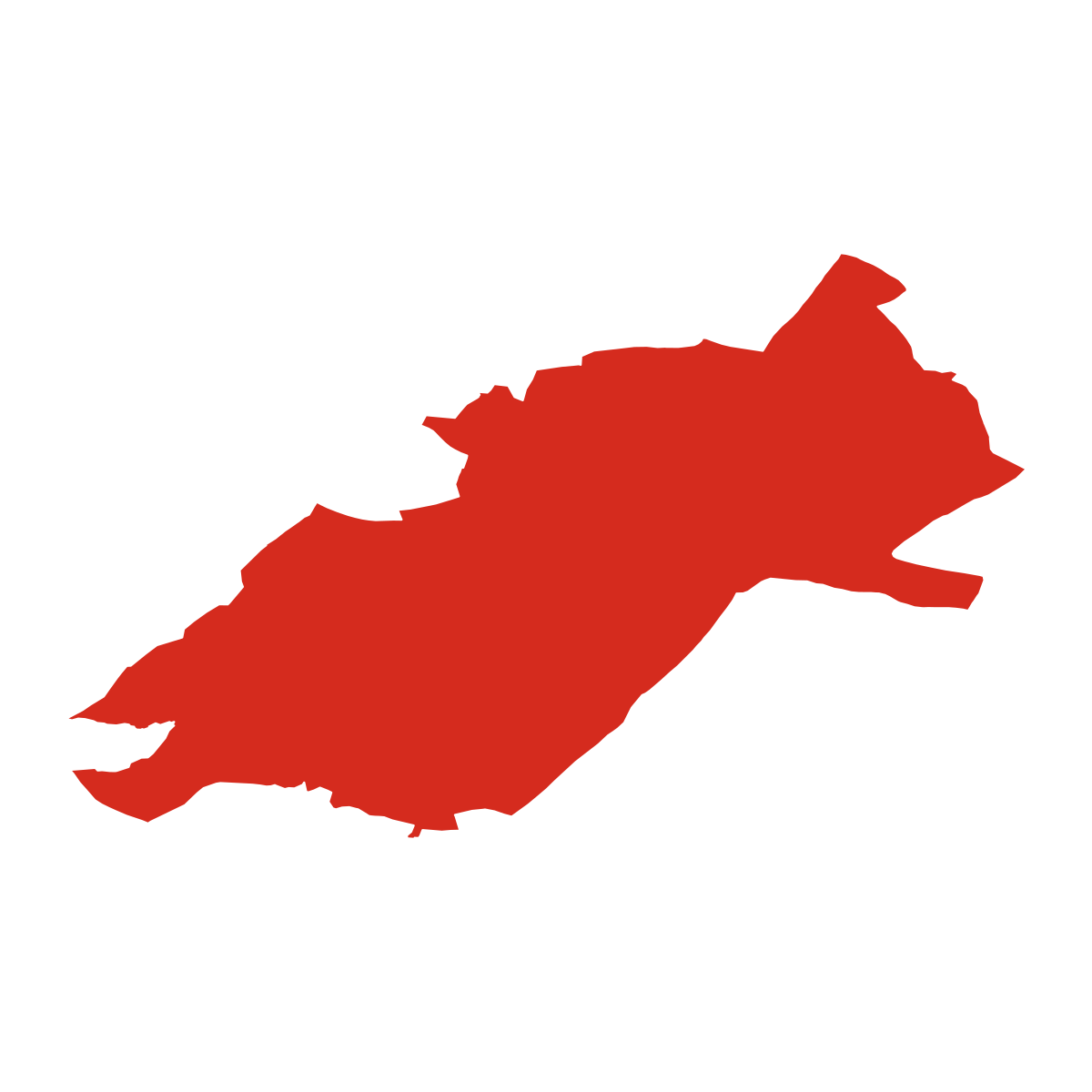 Podlesí boundary map