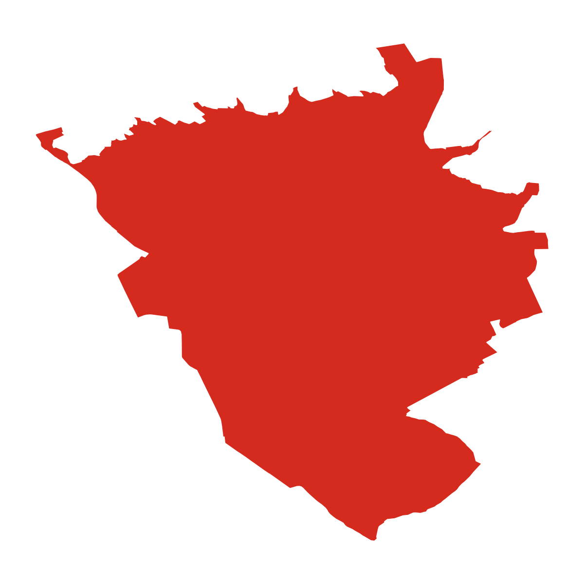 Hranice obce Podlesí