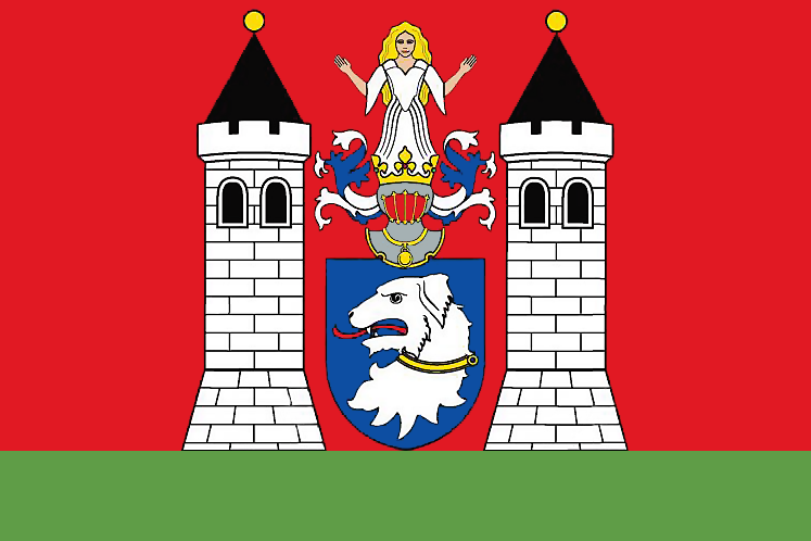 Flag of Podlesí, Karlovy Vary Region