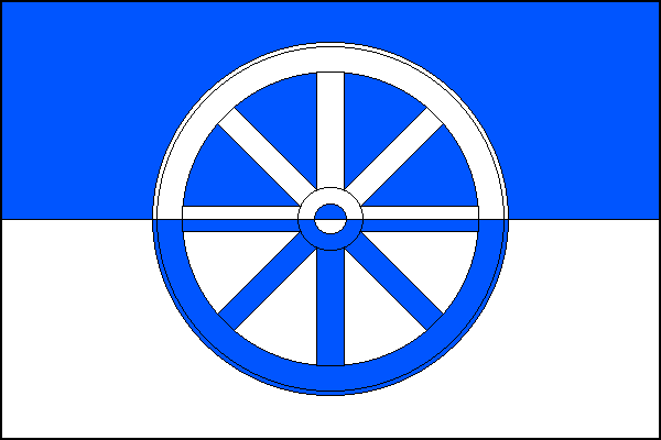 Flag of Podolí, Zlín Region