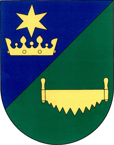 Coat of arms of Podolí I, South Bohemian Region