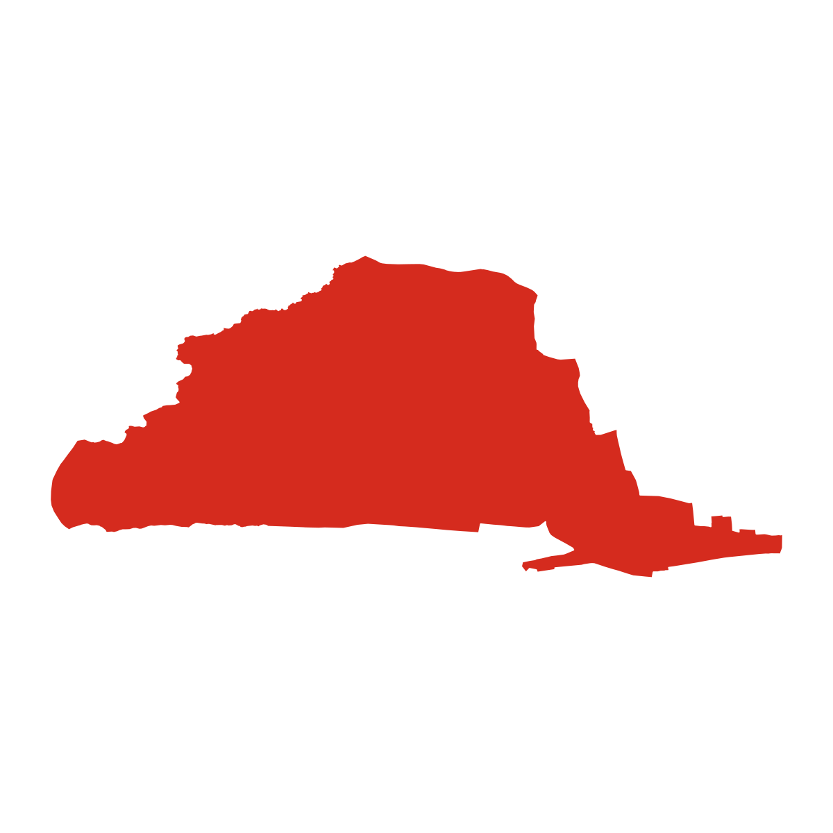 Podolí I boundary map
