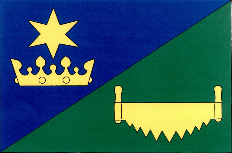 Flag of Podolí I, South Bohemian Region