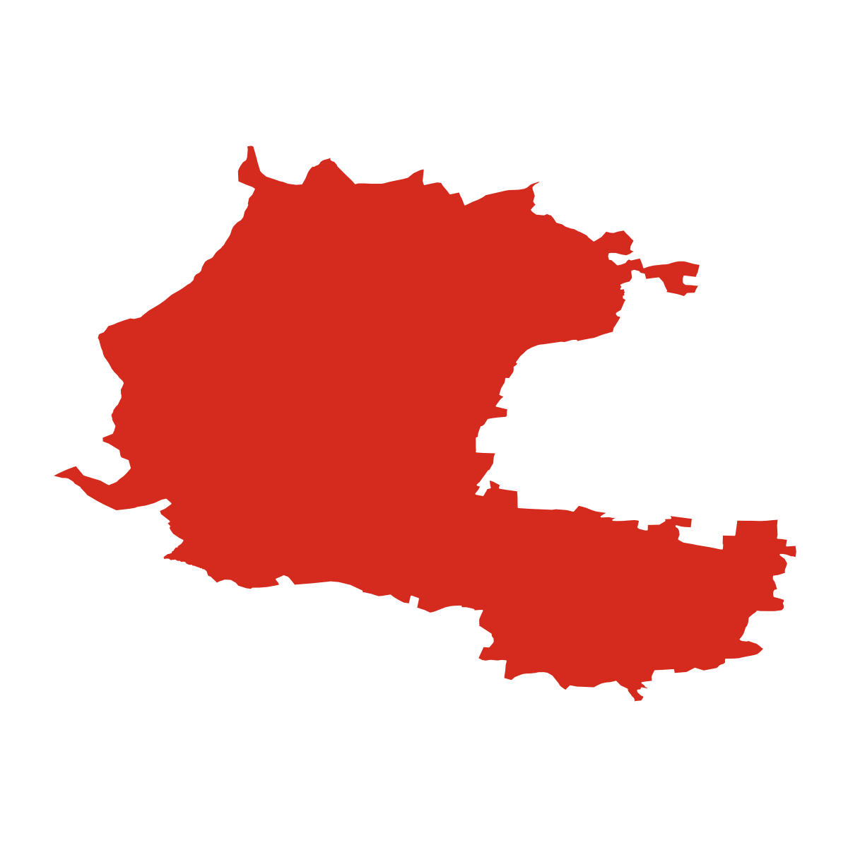 Hranice obce Podřesanice