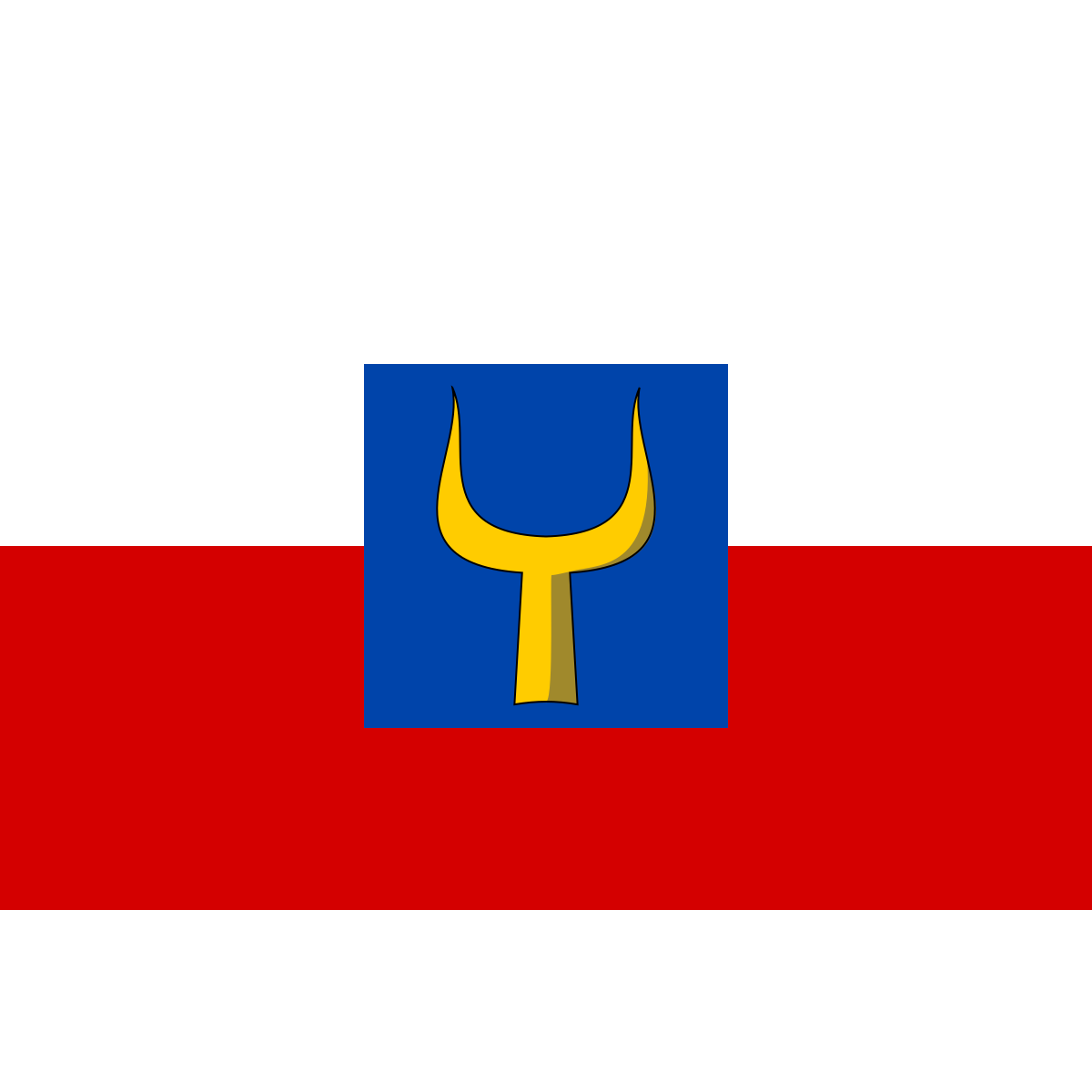 Vlajka obce Pole, kraj Liberecký kraj