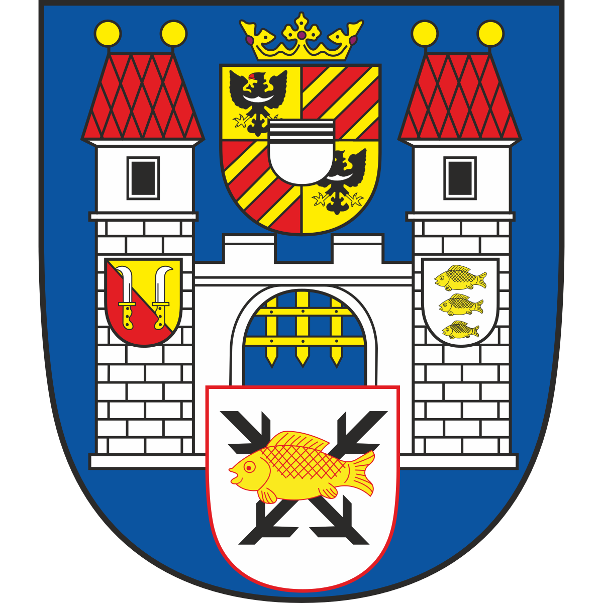 Coat of arms of Polná, Vysočina Region