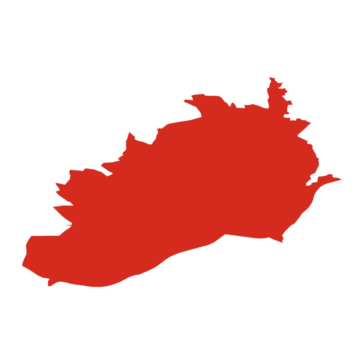 Polní Dvůr boundary map