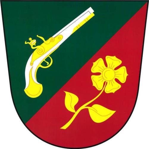 Coat of arms of Popůvky, Vysočina Region