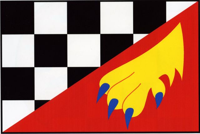 Flag of Potok, Plzeň Region