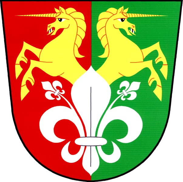 Coat of arms of Prasklice, Zlín Region