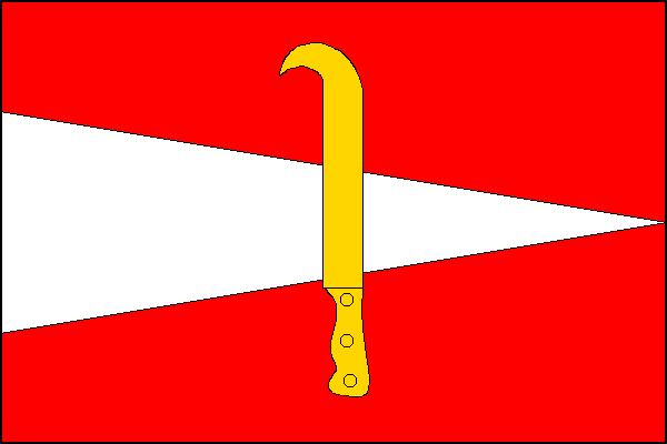 Flag of Pravčice, Zlín Region