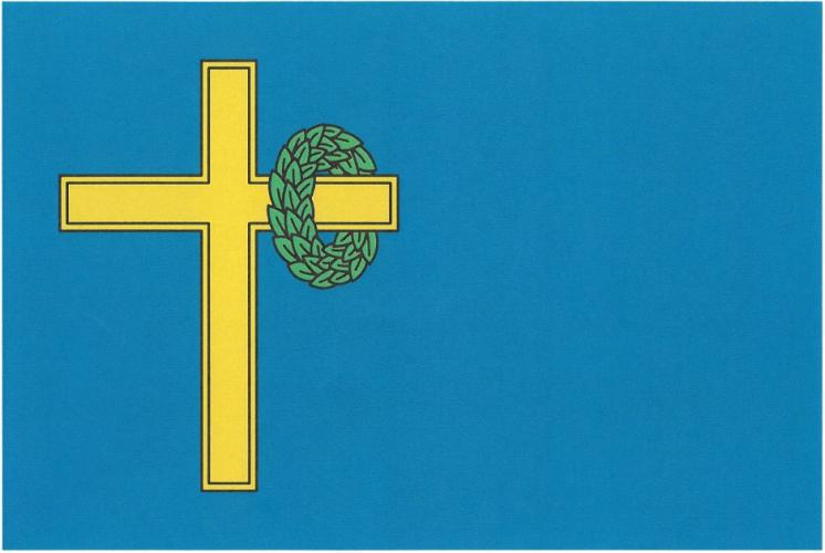 Flag of Přečaply, Ústí nad Labem Region