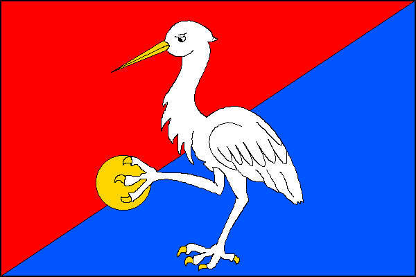 Flag of Předboř, Vysočina Region