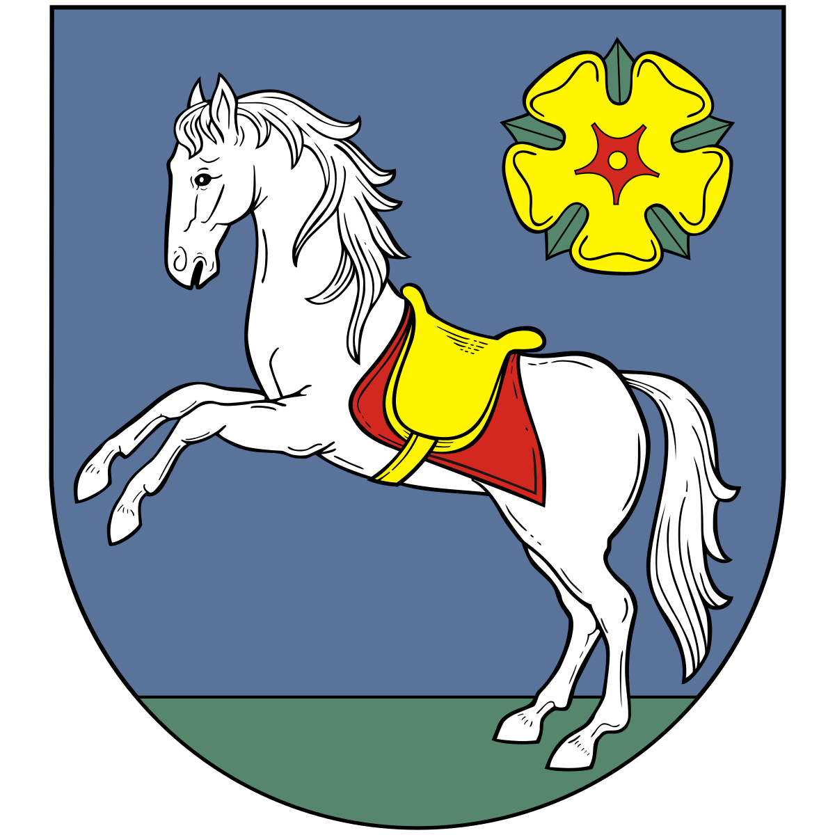 Znak obce Přemyšov, kraj Moravskoslezský kraj