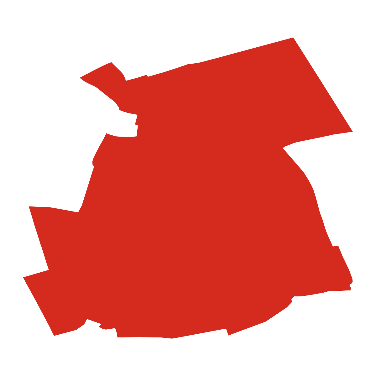Přezletice boundary map