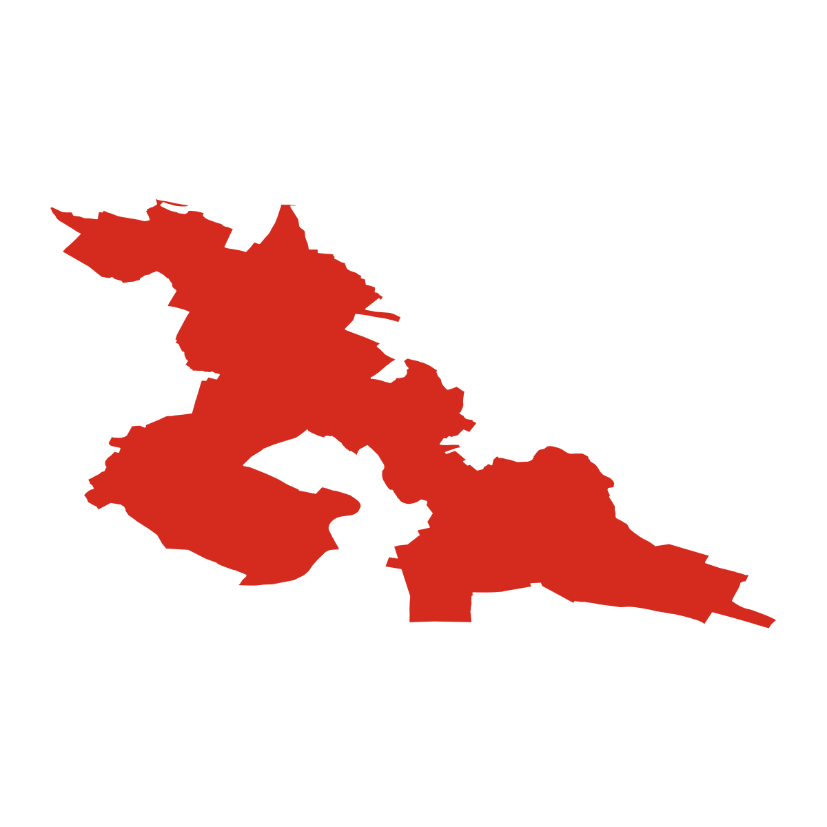 Přímětice boundary map