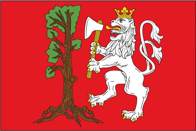 Flag of Přísečno, Vysočina Region