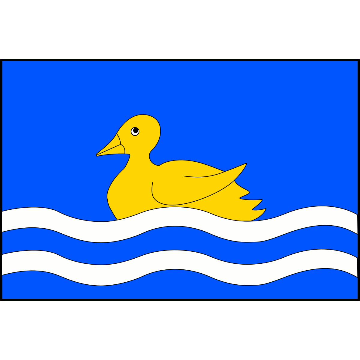 Flag of Prlov, Zlín Region