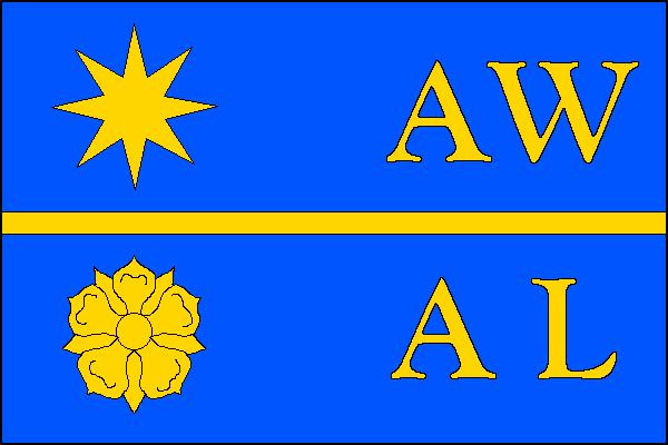 Flag of Prostý, Vysočina Region