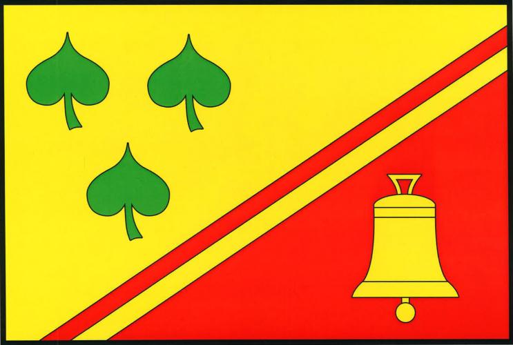 Flag of Prusice, Central Bohemian Region