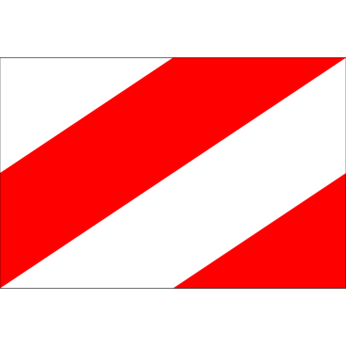 Flag of Prusinky, Zlín Region