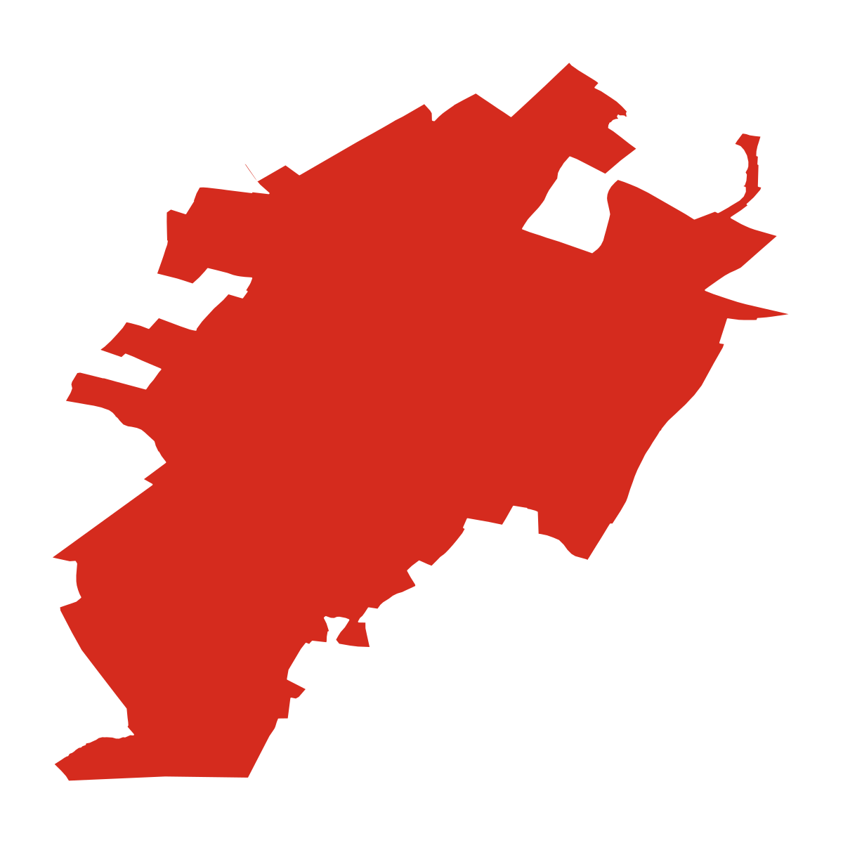 Pucheř boundary map