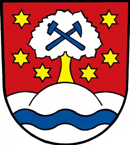 Coat of arms of Pustá, Olomouc Region