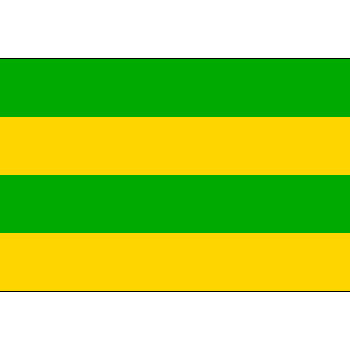 Flag of Radčice, South Bohemian Region