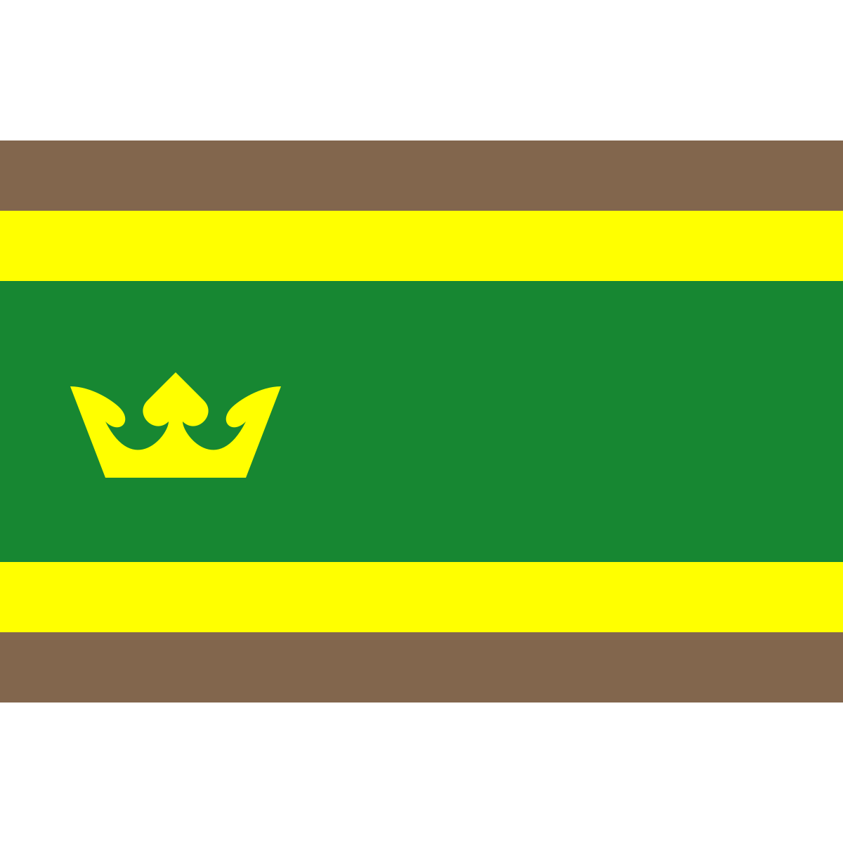 Vlajka obce Radeč, kraj Královéhradecký kraj