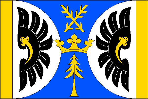 Flag of Radňovice, Vysočina Region