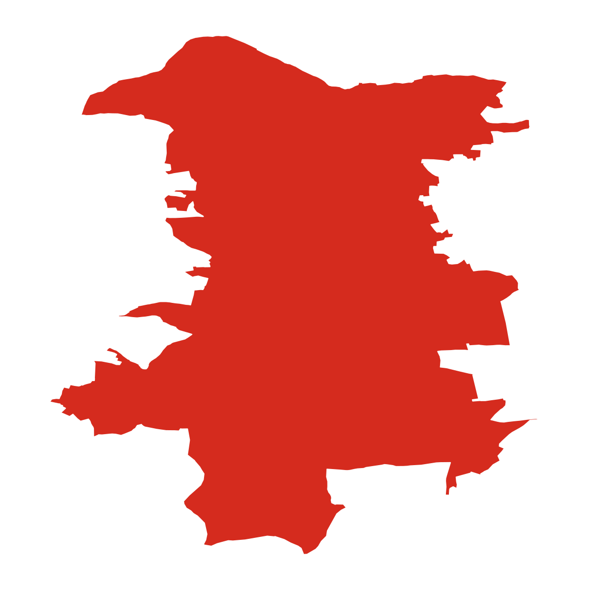 Radomyšl boundary map