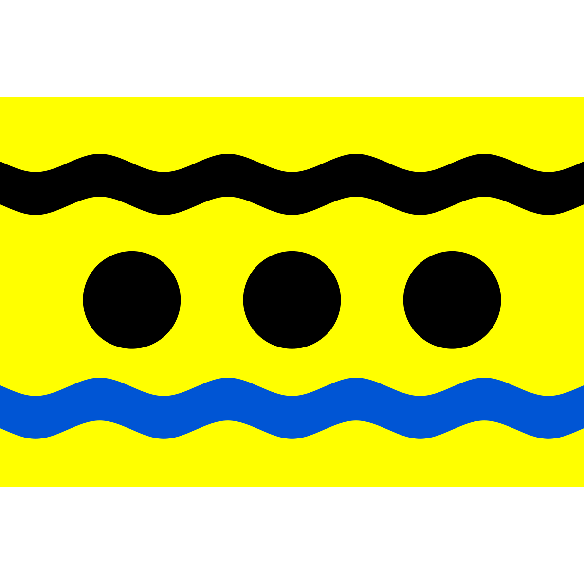 Flag of Rájec, Karlovy Vary Region