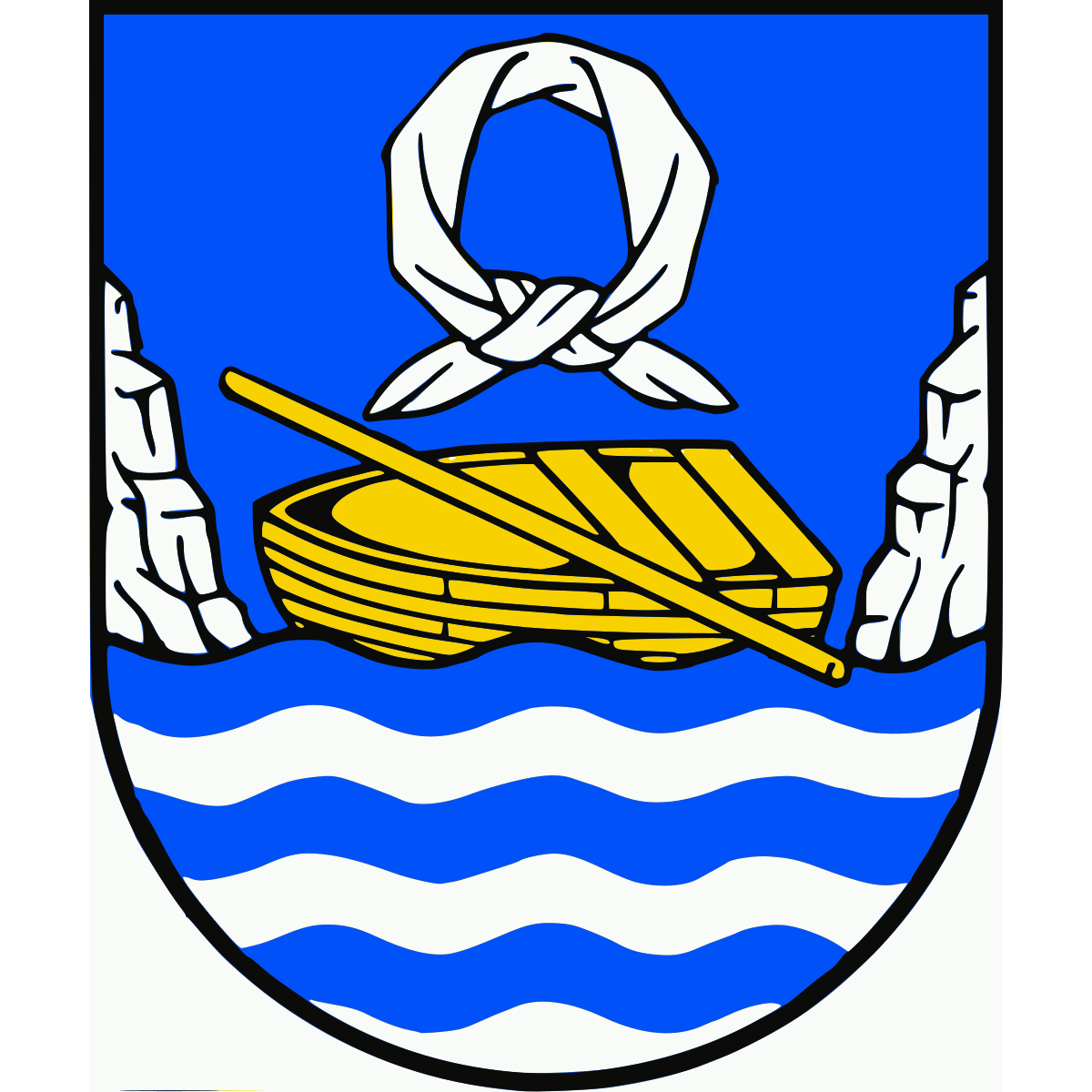 Coat of arms of Rakousy, Central Bohemian Region