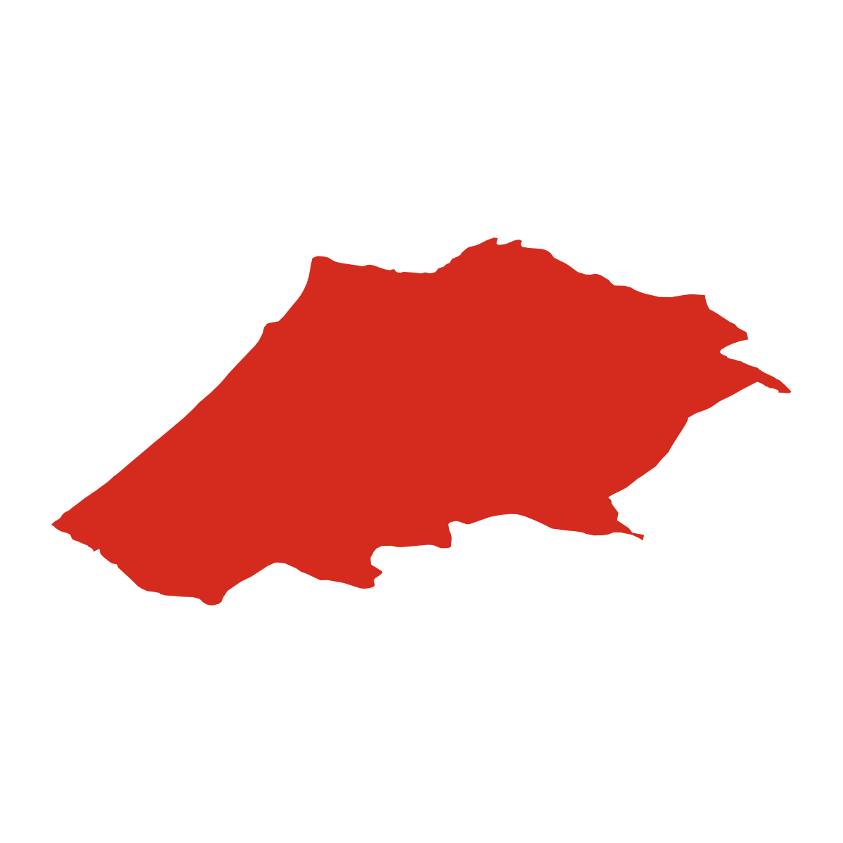 Raková u Konice boundary map