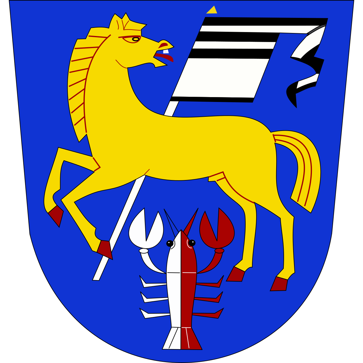 Coat of arms of Raková, Zlín Region