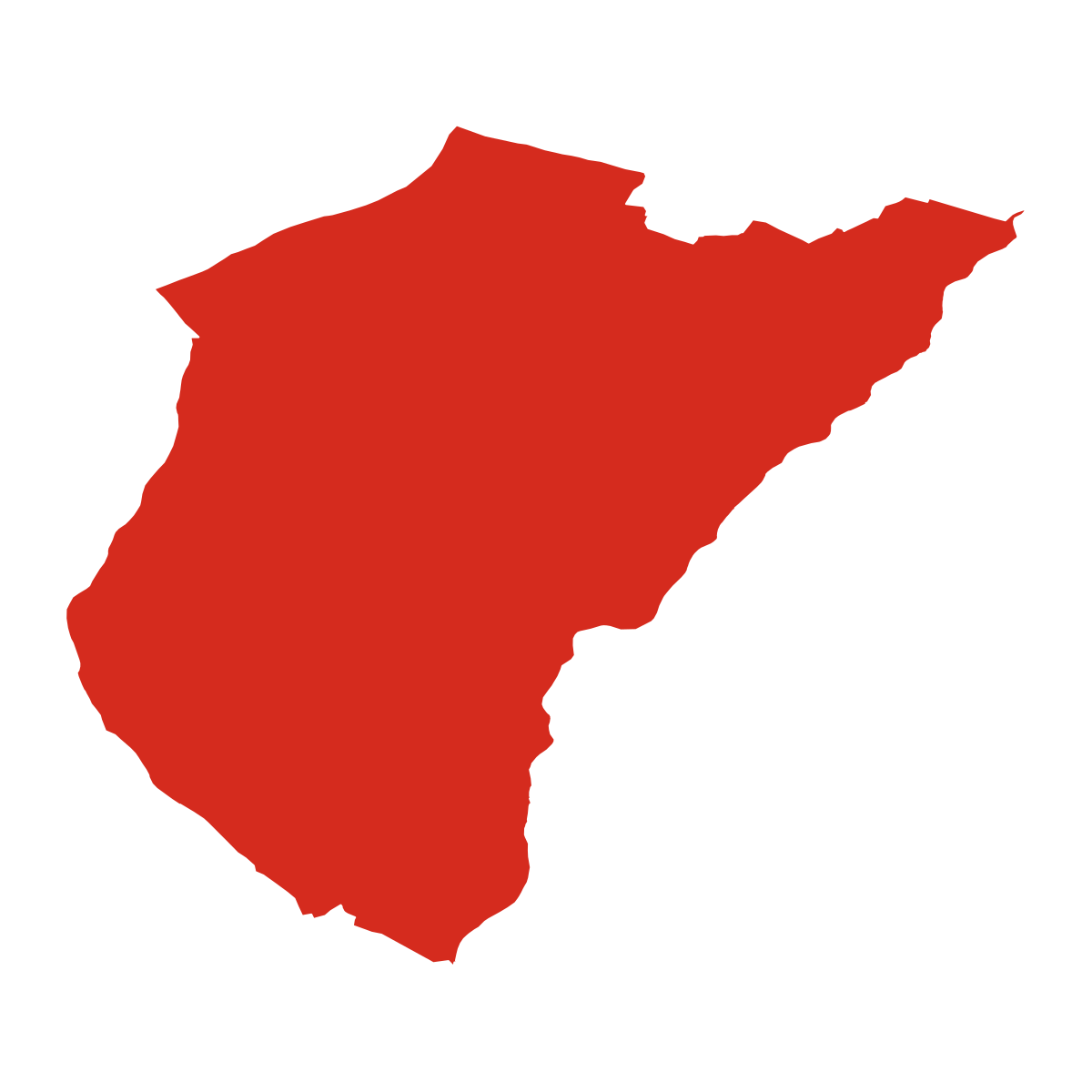 Rapotín boundary map