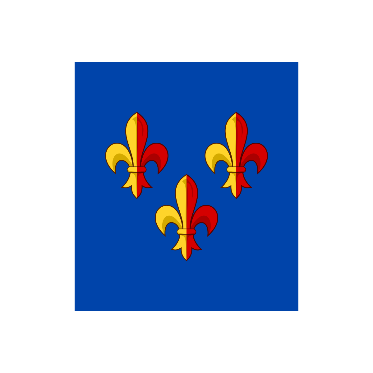 Flag of Rapotín, Olomouc Region