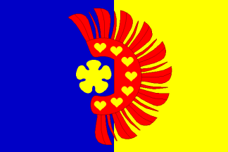 Flag of Ratiboř, South Bohemian Region