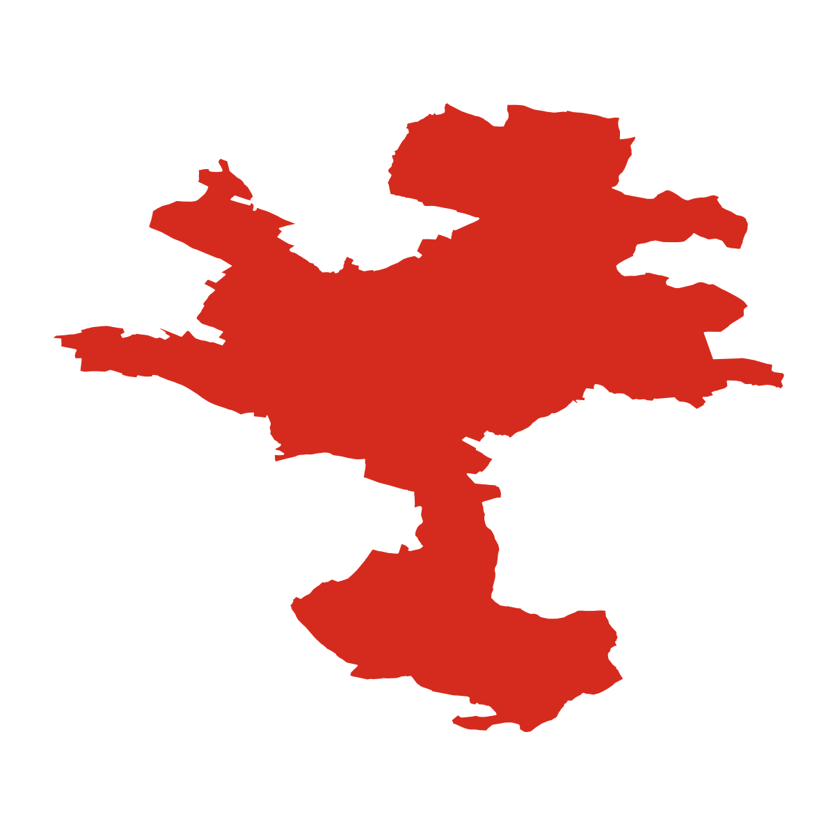 Ratibořice boundary map