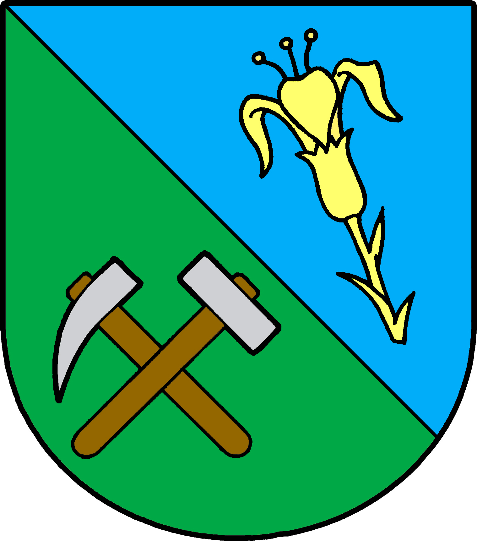 Coat of arms of Ražice, South Bohemian Region