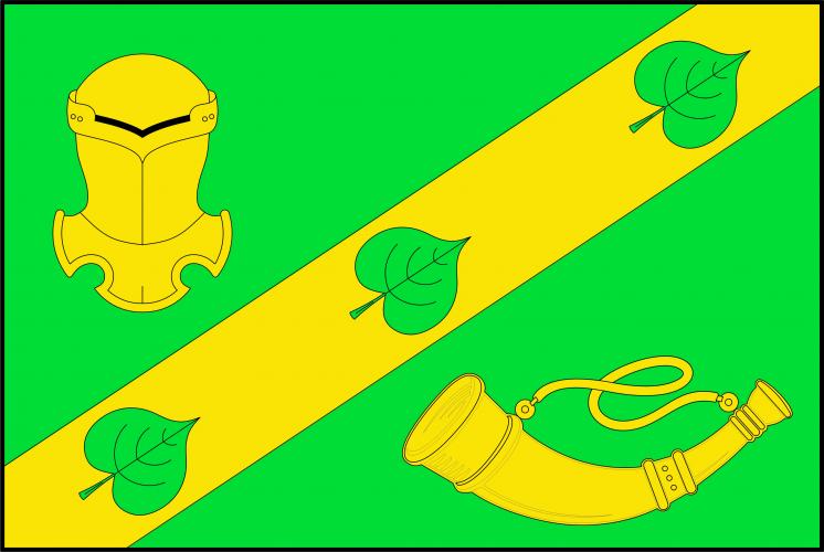 Flag of Řitka, Central Bohemian Region