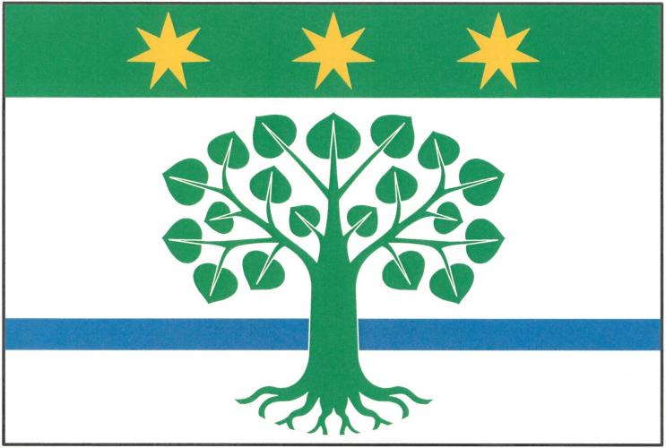 Flag of Rodná, South Bohemian Region