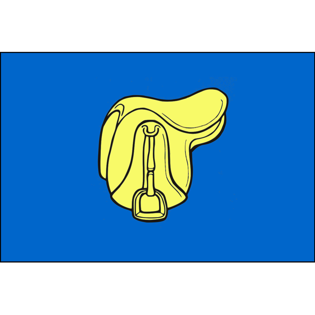 Flag of Rohov, Moravian-Silesian Region