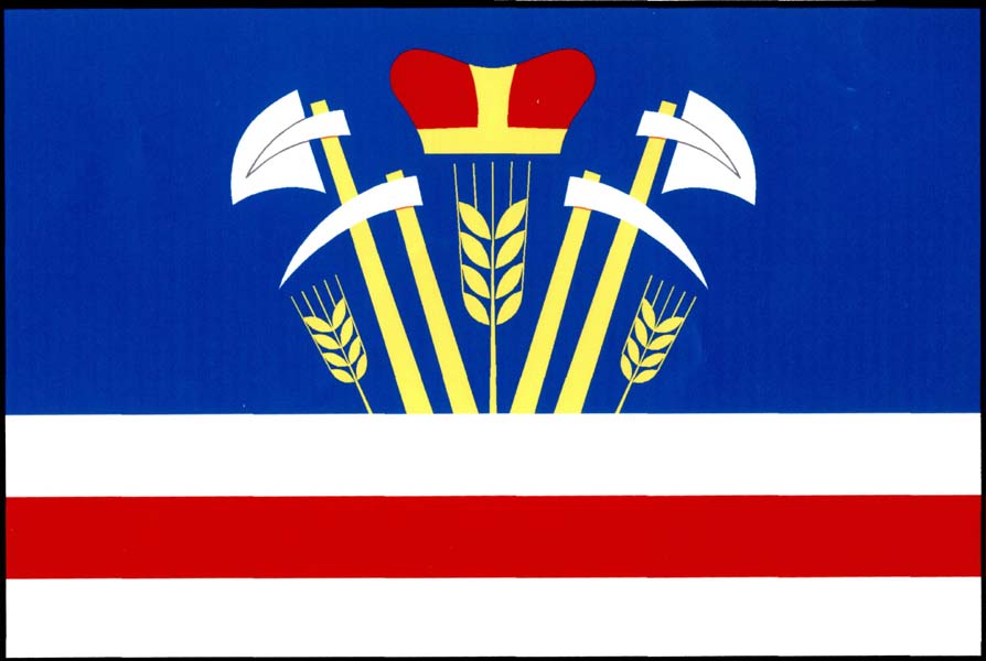 Flag of Rohozná, Vysočina Region