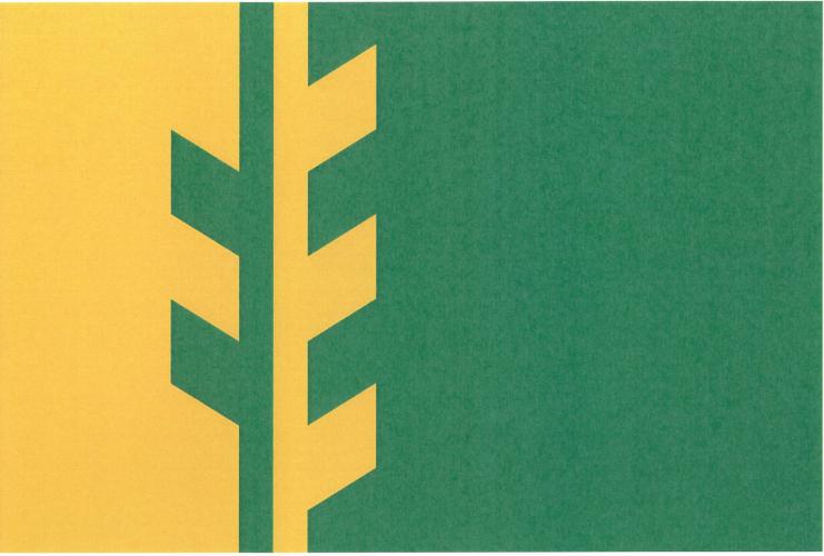 Flag of Rohozná, South Bohemian Region