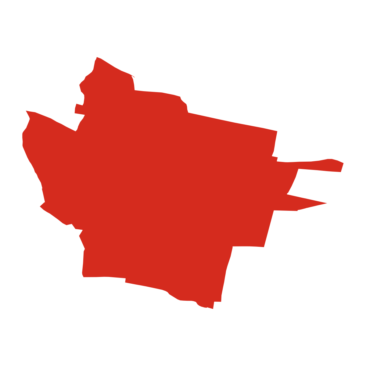 Rohoznice boundary map