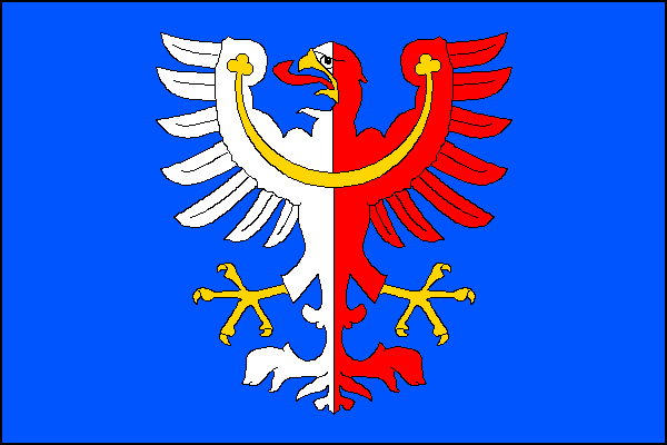 Flag of Romanov, Central Bohemian Region