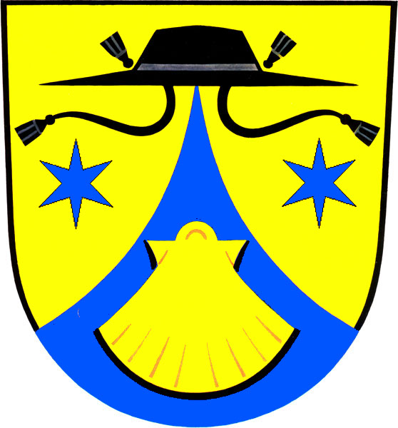 Znak obce Roštín, kraj Zlínský kraj