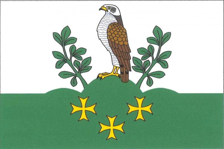 Flag of Roudnice, Liberec Region